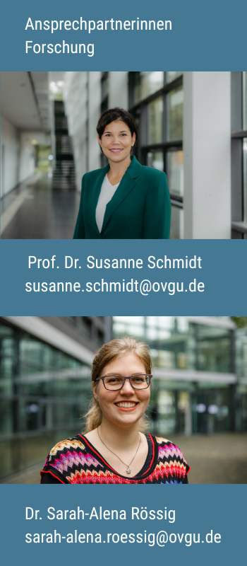 Ansprechpartnerinnen Forschung